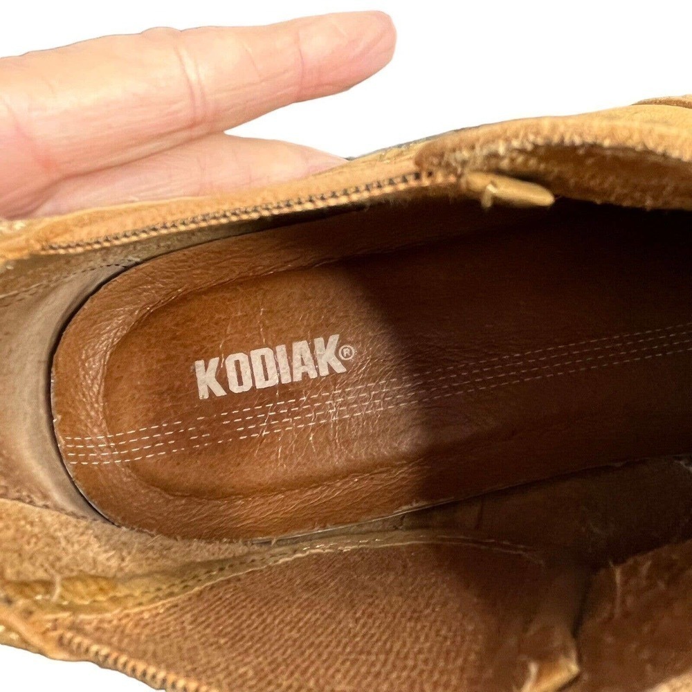 Kodiak Women's Size 9.5 Chelsea Boot Low Rider Pull On Suede Tan Bootie - Picture 10 of 13